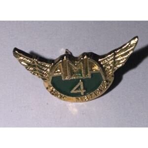 Vintage AMA AMERICAN MOTORCYCLE Association 3 Year Lapel Hat Vest Pin Tie Tac